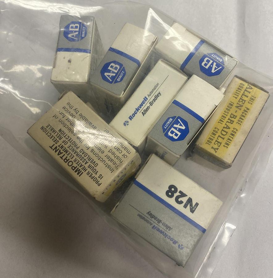 Allen-Bradley,N28,Heater Lot Of 9 NOS
