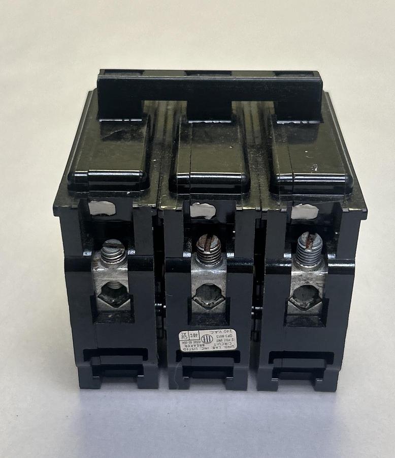 Used ITE,QP3-B015,CIRCUIT BREAKER 15A 240V 3P