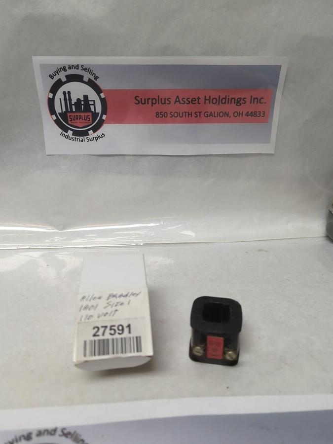 Used ALLEN-BRADLEY,1A01,COIL 110V SIZE 1 PRE-OWNED