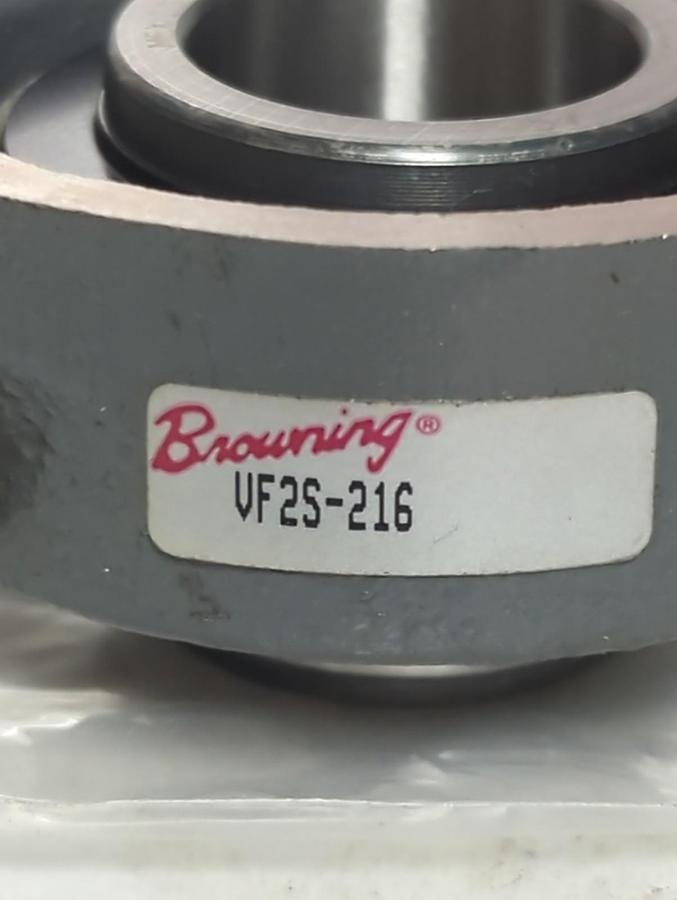 Used BROWNING,VF2S-216,2-BOLT FLANGE BEARING 1 INCH BORE PRE-OWNED