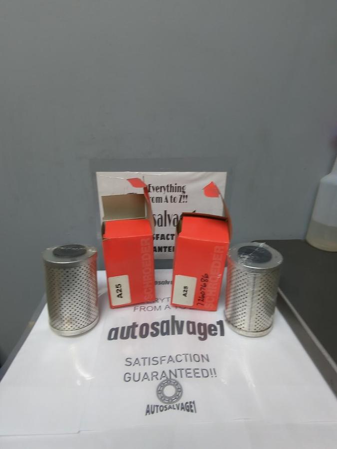 SCHROEDER,A25,FILTER ELEMENT LOT OF 2 NOS