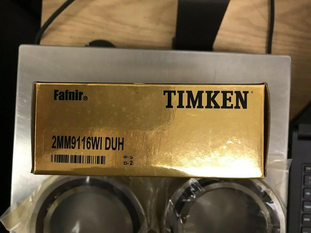 Used Timken Fafnir,2MM9116WI DUH,Super Precision Bearing