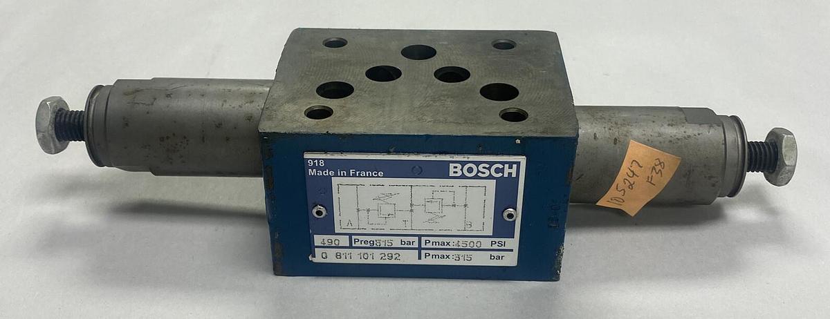 Used BOSCH,0811101292,Hydraulic Valve