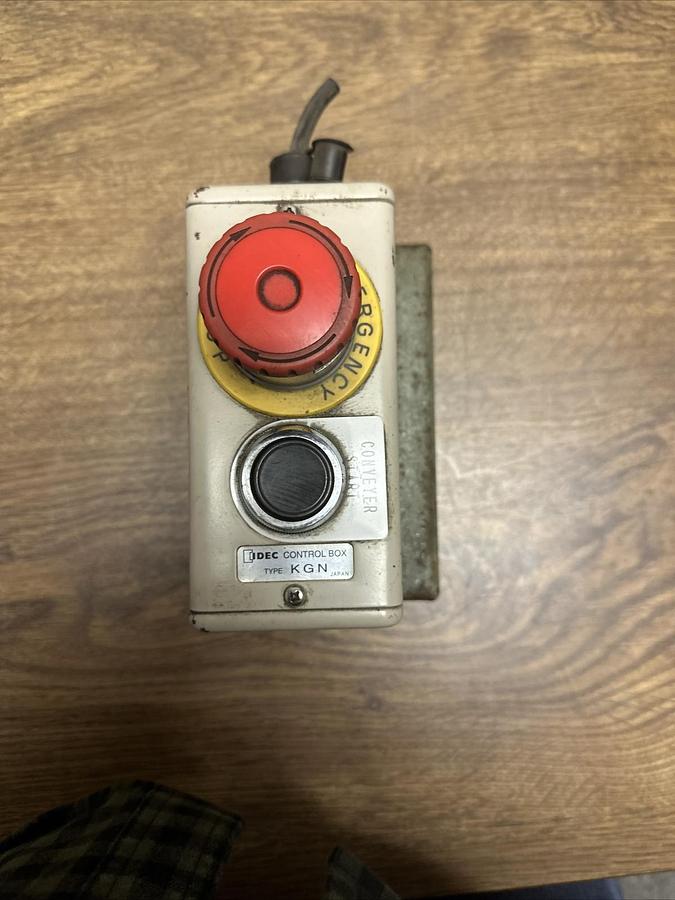 Used IDEC,KGN,2 Push Button Control Box
