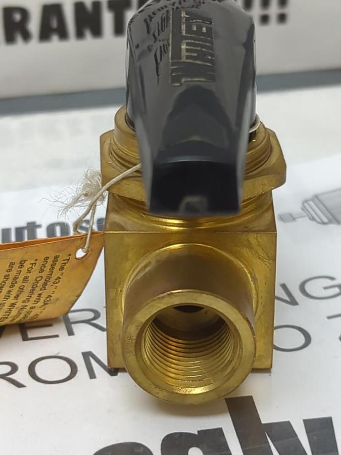 WHITEY,B-45VF8,BRASS BALL VALVE MISSING BOX NOS