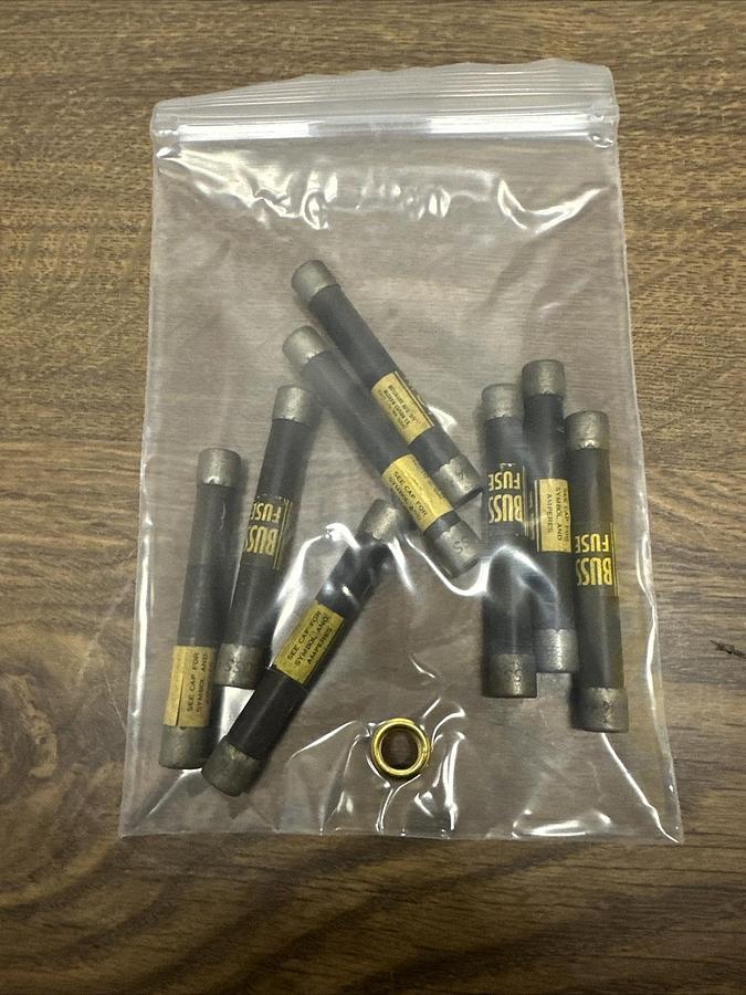 Buss,HVA-3/8,High Voltage Fuse LOT of 8