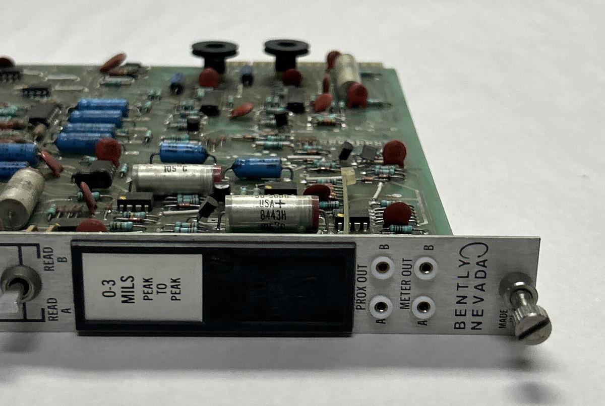 Used BENTLY NEVADA,PWA 46861-02,DUAL VIBRATION MONITOR