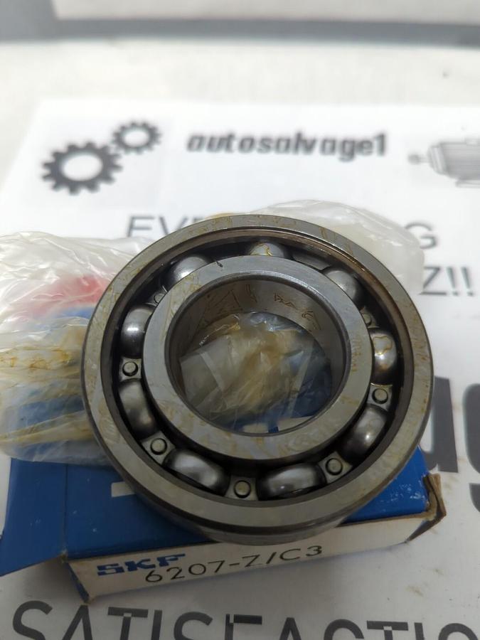 SKF,6207 ZJEM,DEEP GROOVE BALL BEARING NOS