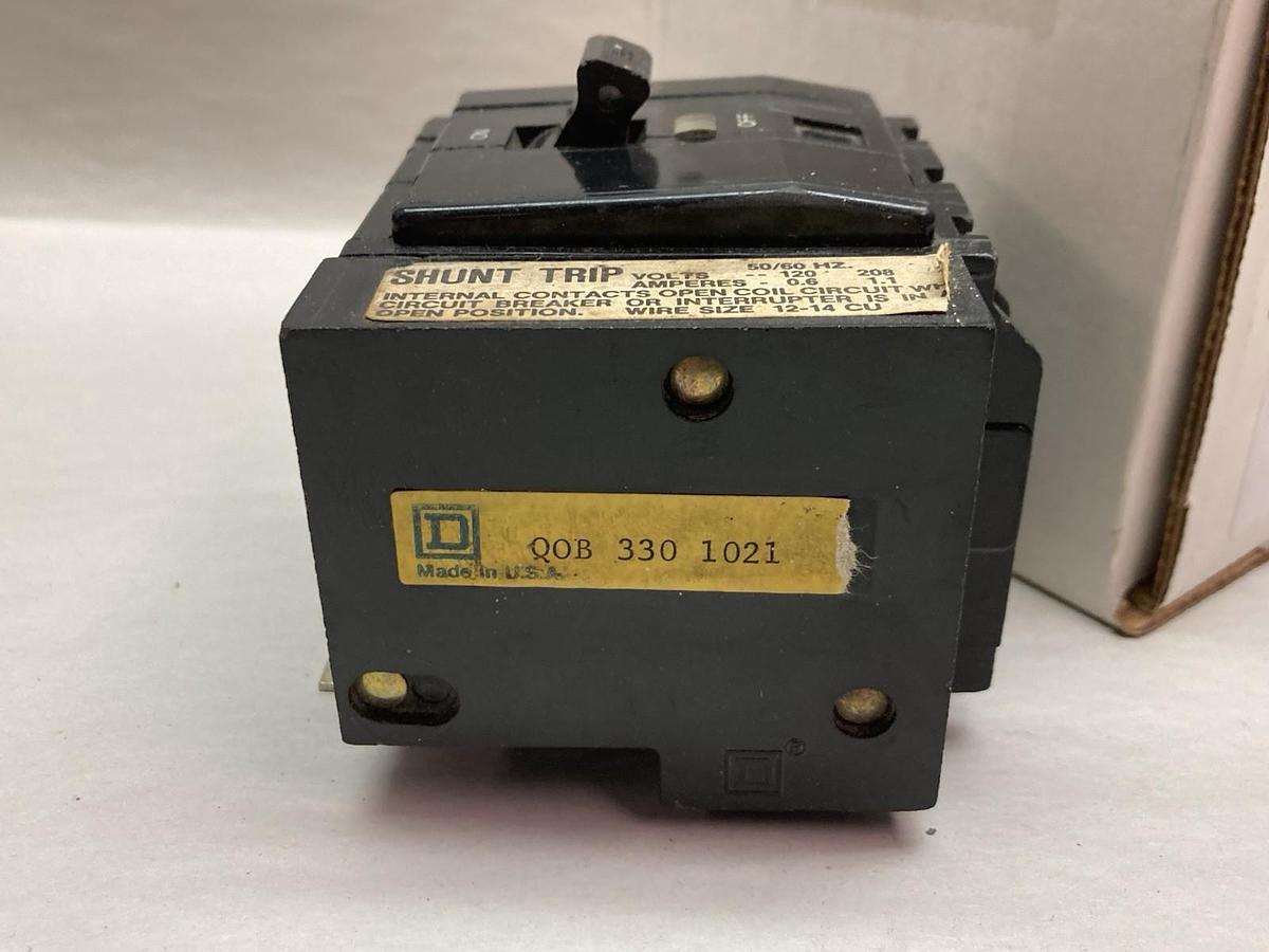 Used Square D,QOB3301021,Circuit 'Breaker 30A 240V 3P