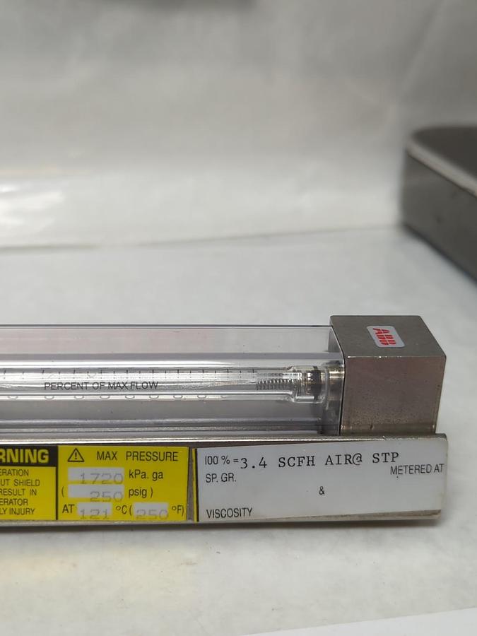 ABB,10A6131NB11B1B1X00A,VARIABLE AREA FLOW METER NOS