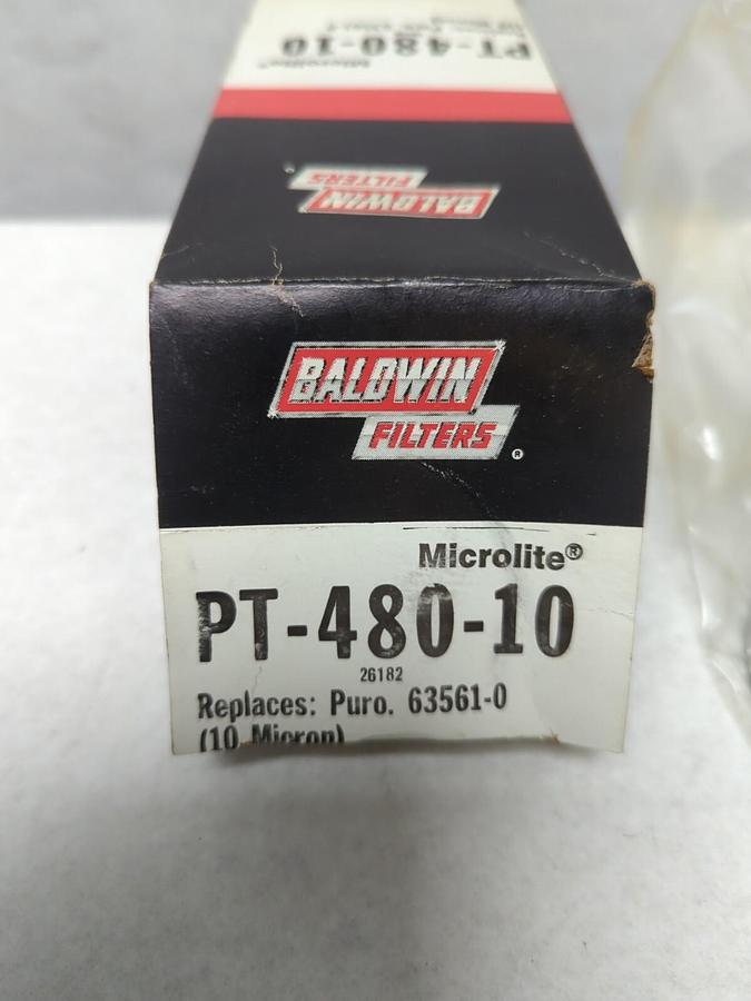 BALDWIN FILTERS,PT-480-10,FILTER ELEMENT NOS