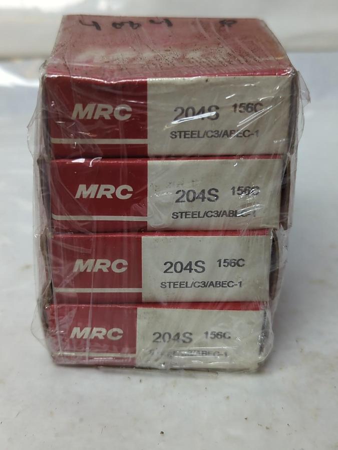 MRC,204S,BALL BEARING LOT OF 4 NOS