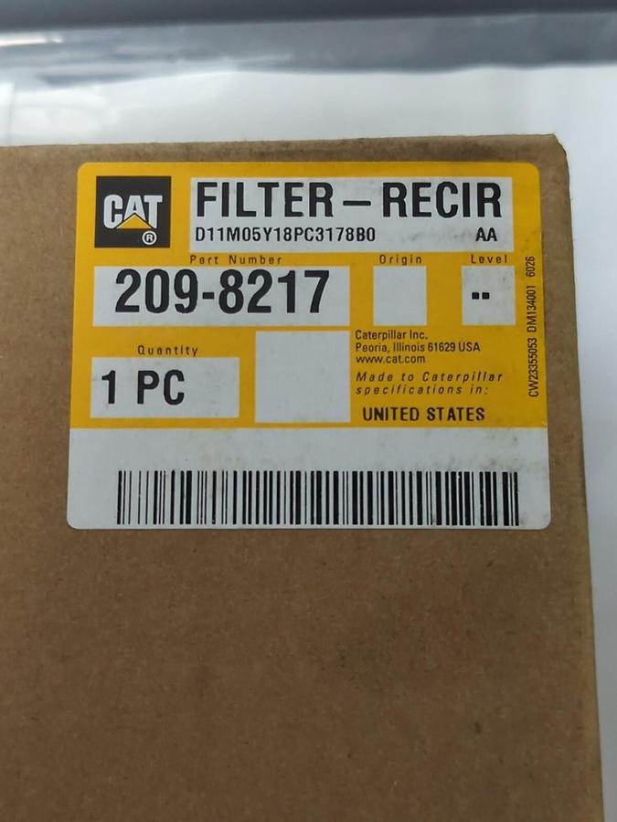 CATERPILLAR,209-8217,CABIN AIR FILTER