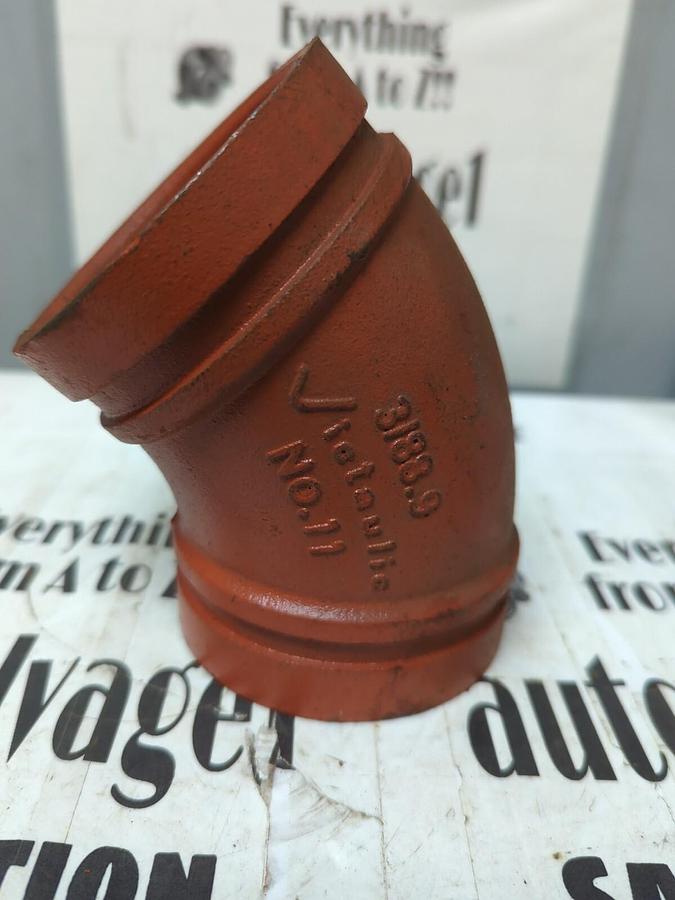 VICTAULIC,NO. 11,3/88.9  3 INCH 45° ELBOW NOS