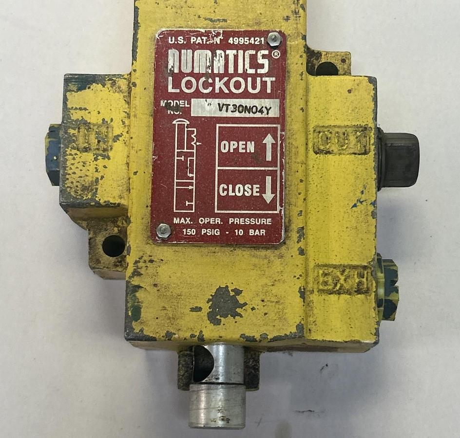 Used NUMATICS,VT30N04Y,SLO-START LOCKOUT VALVE