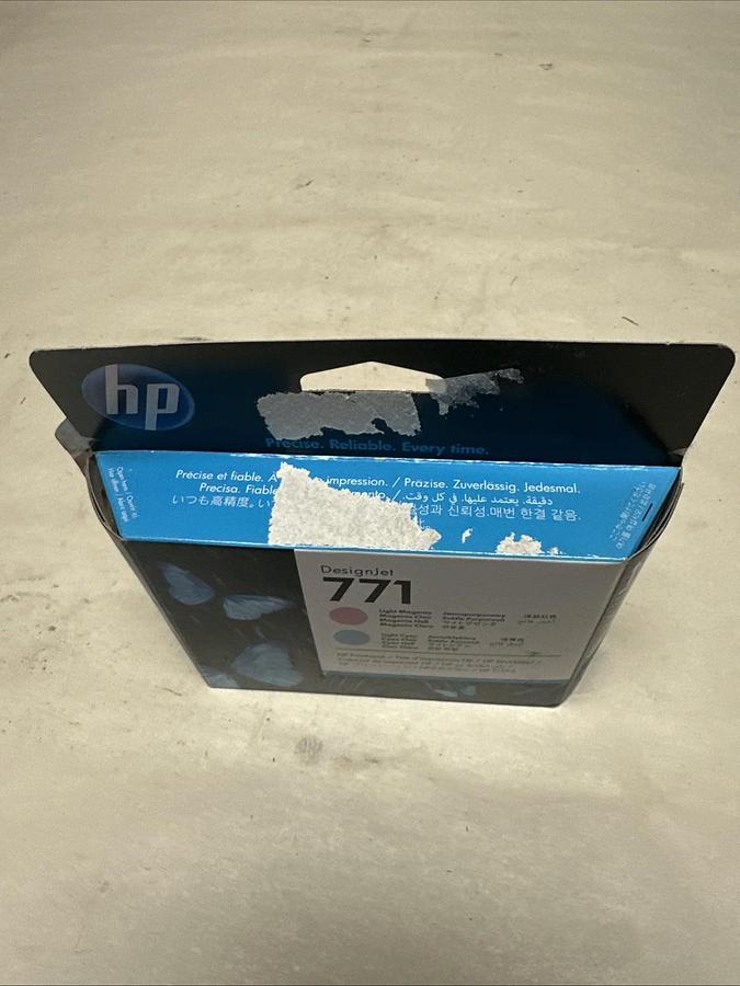 Hewlett Packard,771,Designjet Light Magenta/Light Cyan NOS
