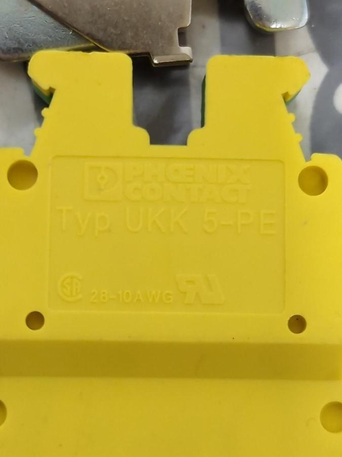 PHEONIX,TYPE UKK-5-PE,TERMINAL CONTACT/GROUND LOT OF 4 NOS