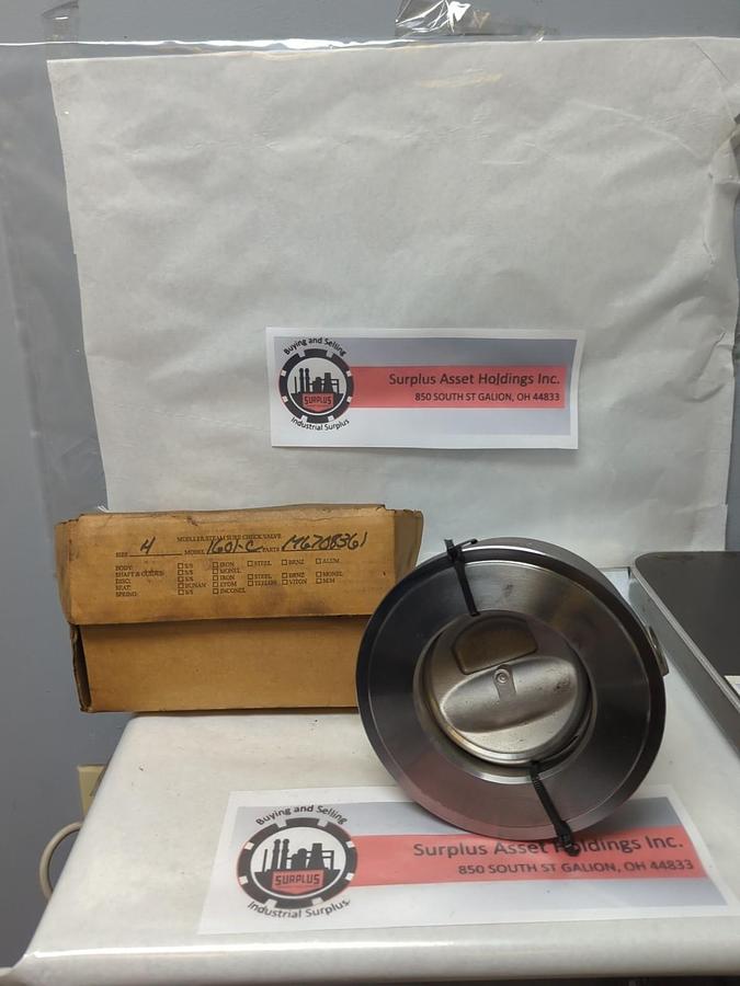 MUELLER,1601-C,STEAM SURE CHECK VALVE SIZE 4 NOS