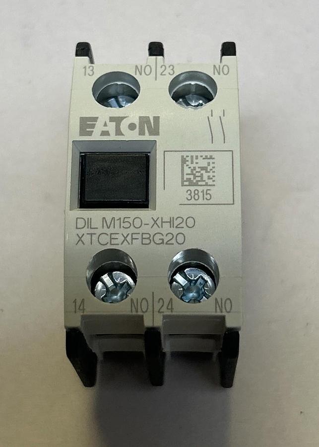 Used EATON,XTCEXFBG20,AUXILIARY CONTACT NEW