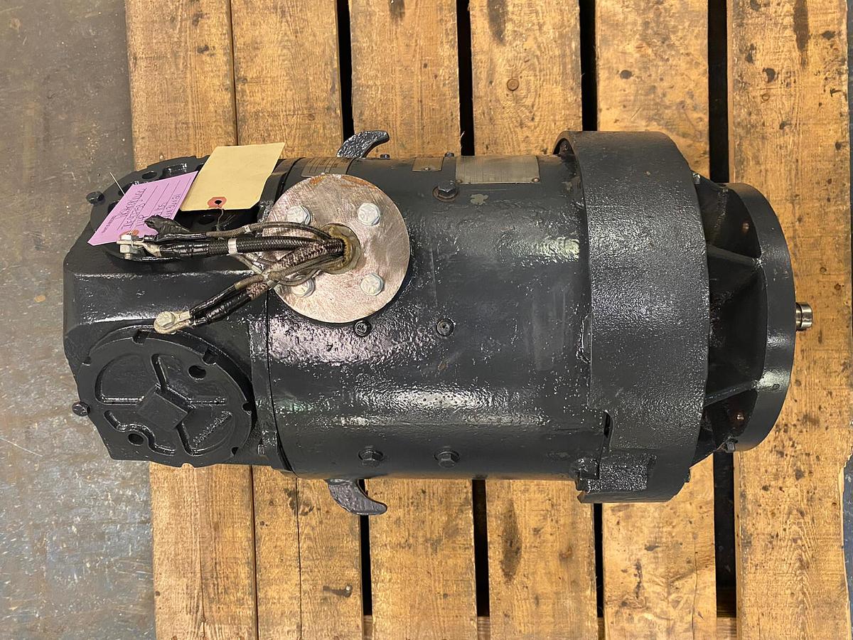 Used WESTINGHOUSE,70E97753,LIFE-LINE DIRECT CURRENT DC MOTOR 10HP 3450RPM 125VDC 256-