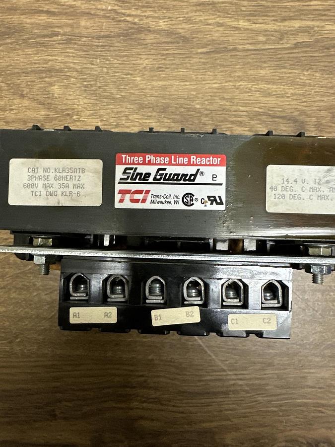 Sine Guard,KLA35ATB,3 Phase Line Reactor