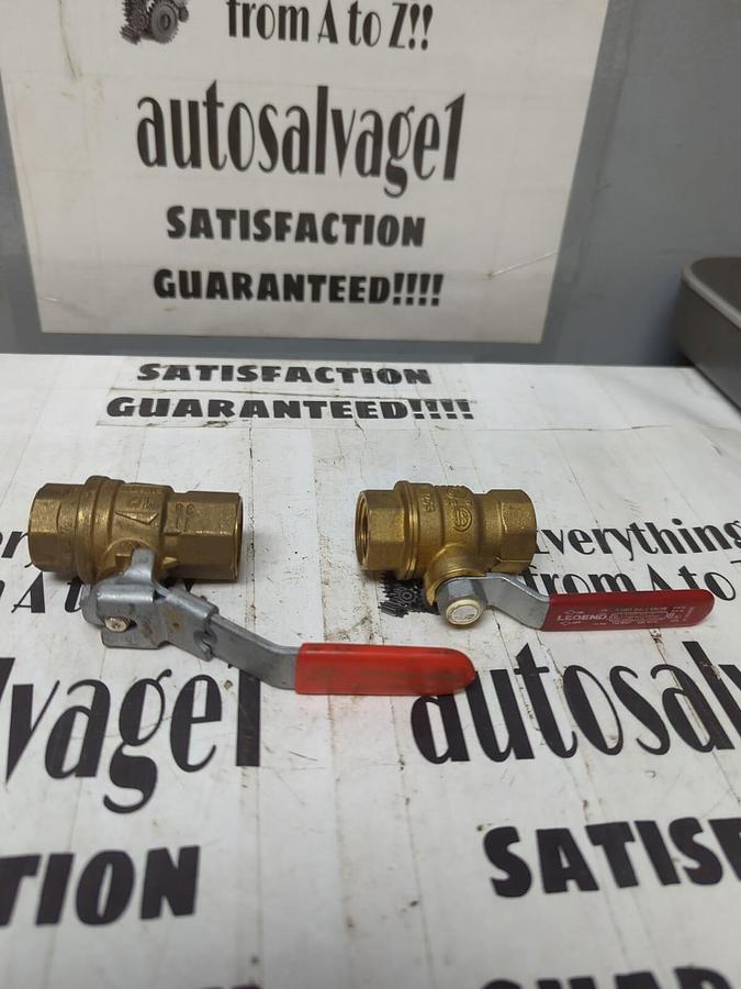 DYNAQUIP LEGEND,1/2 INCH,BALL VALVE LOT OF 2 NOS