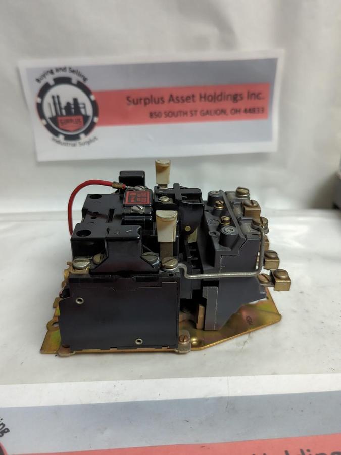 Used ALLEN BRADLEY,709BOD,MOTOR STARTER SERIES K SIZE 1 PRE-OWNED