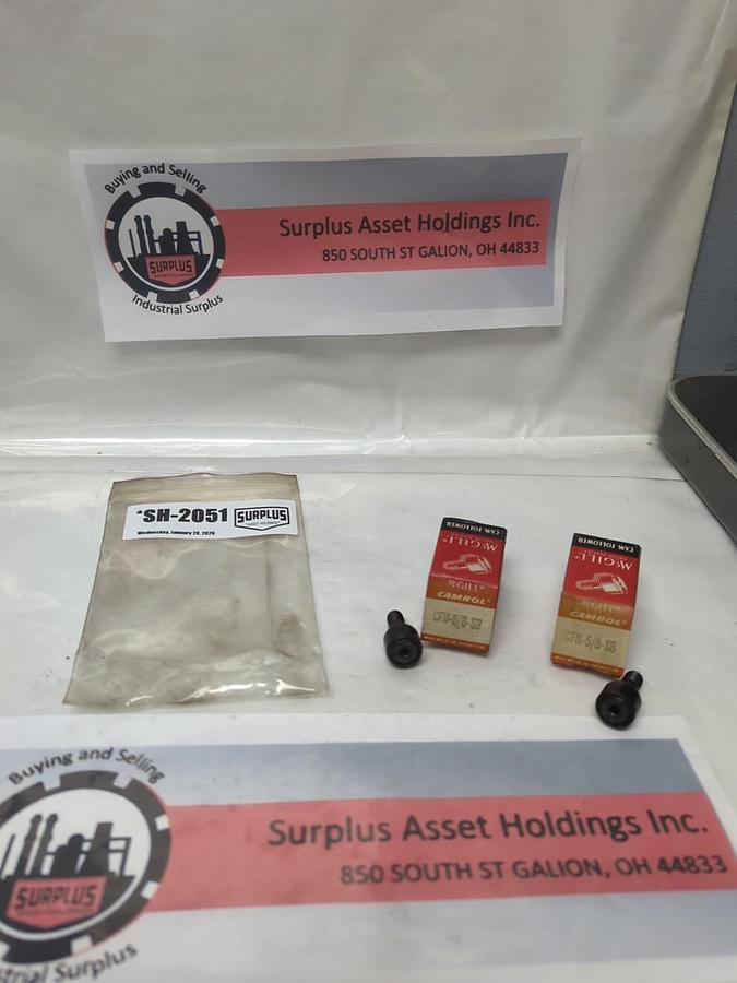 MCGILL,CFH-5/8-SB,CAM FOLLOWER 5/8 INCH LOT OF 2 NOS