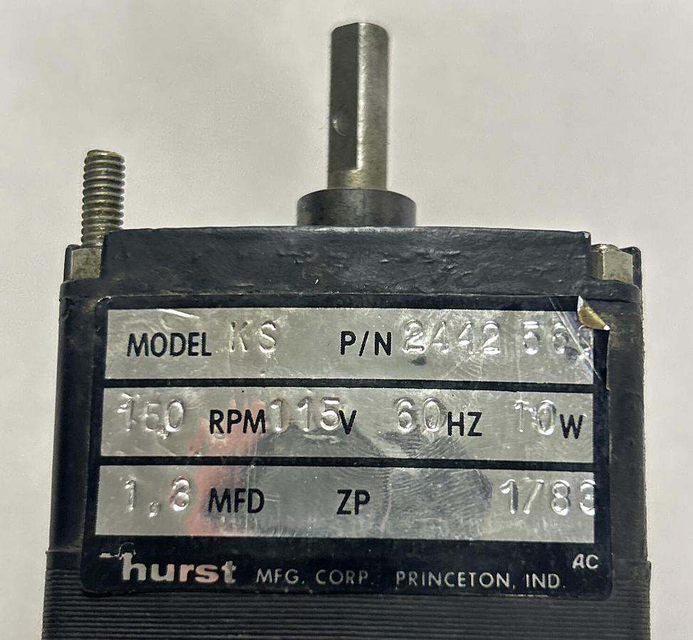 Used HURST,2442-560,SYNCHRONOUS INSTRUMENT MOTOR