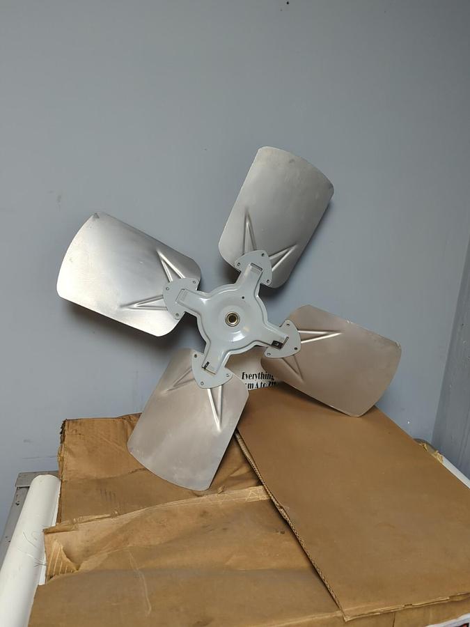 SERVICE FIRST,FAN02215,4-BLADE ALUMINUM FAN 28 IN DIA 29 DEG PITCH CW 5/8IN BORE