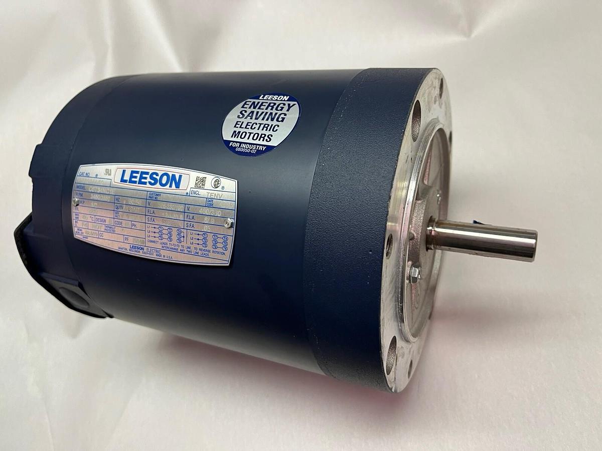 LEESON,110144.00,1/2 HP MOTOR 3450RPM 3PH 56C