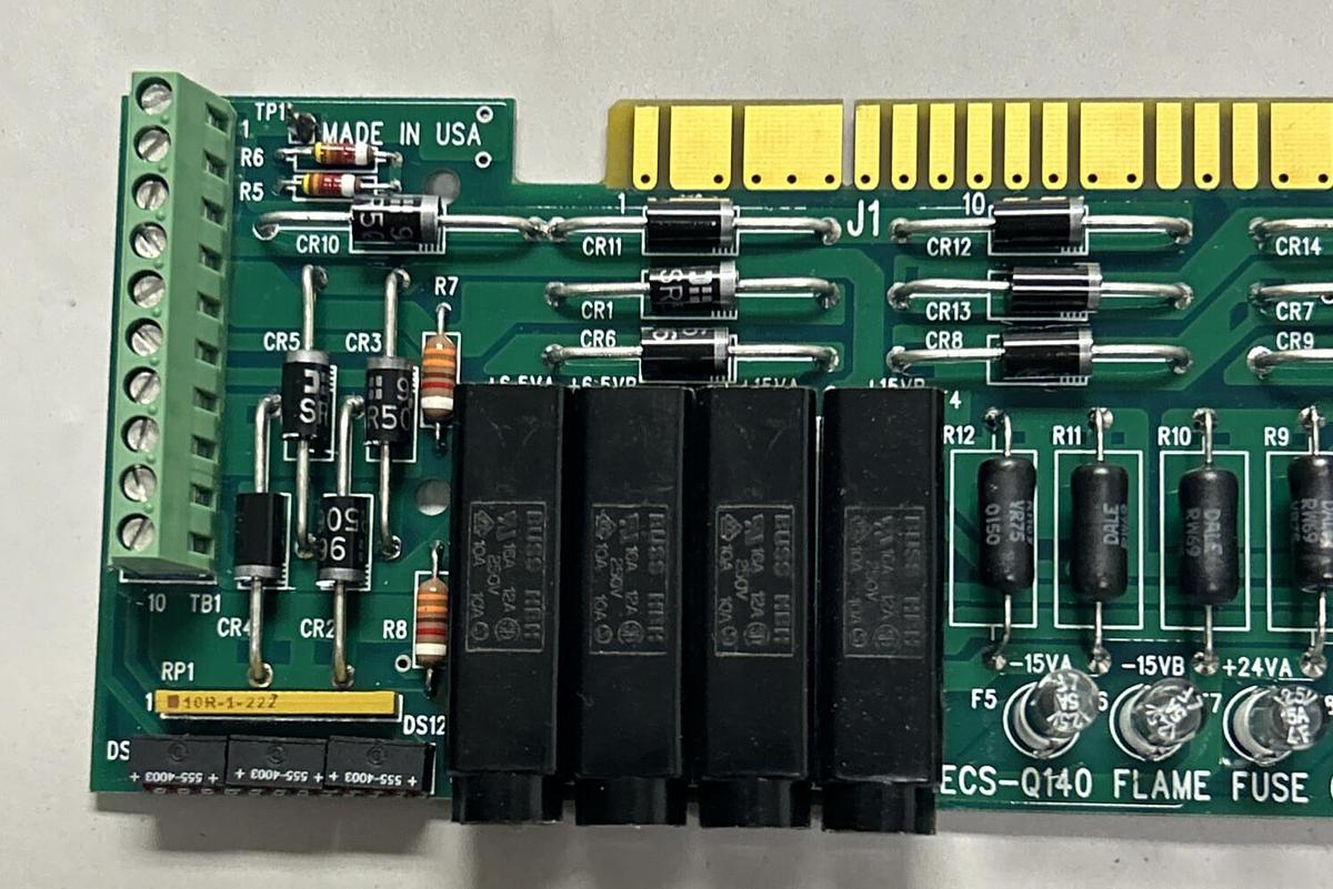 FORNEY,ECS-Q140,FLAME FUSE CIRCUIT BOARD NOS