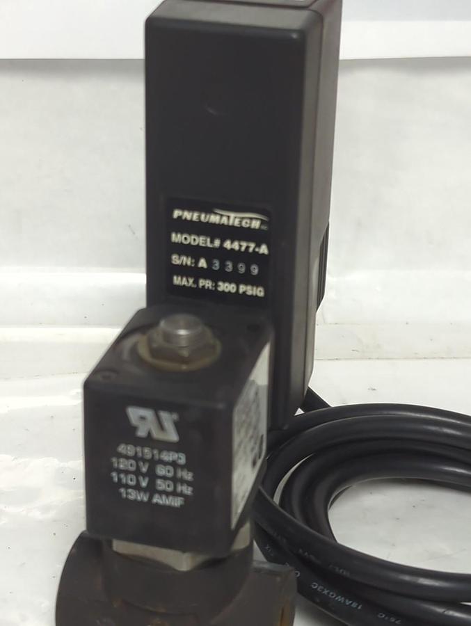 Used PNEUMATECH,VA-000129,ELECTRONIC DRAIN SOLENOID ASSEMBLY PRE-OWNED