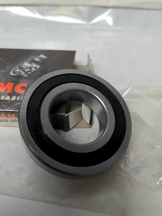 AMERICAN BEARING,6208 2RSC3,RUBBER SEALED DEEP GROOVE BALL BEARING NOS