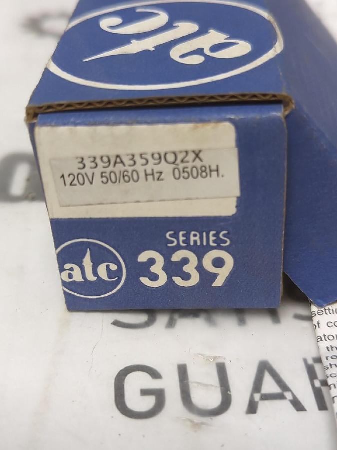 ATC,339A35902X SERIES: 339, 6-RANGER TIMING RELAY 120V 50/60 HZ NOS
