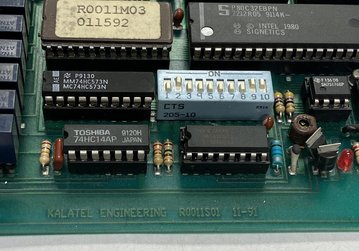 Used Kalatel Engineering,R0011S01,Circuit Board