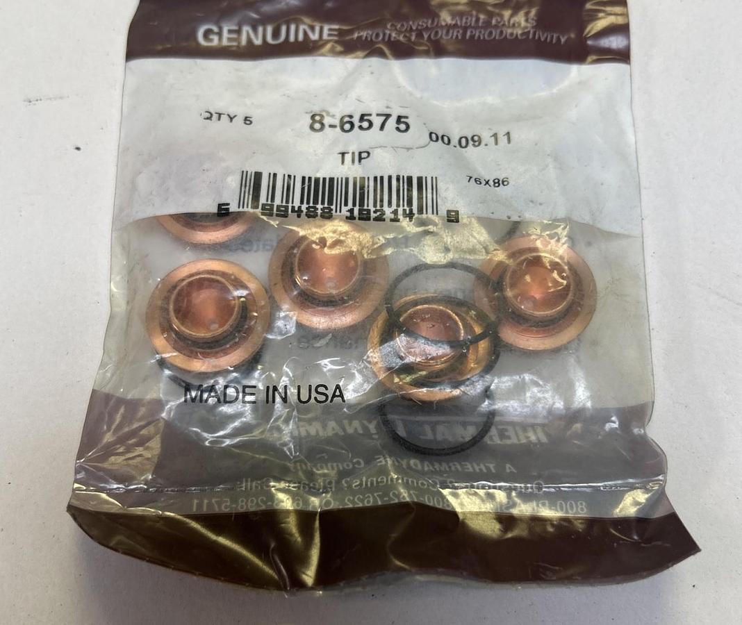 Used THERMAL DYNAMICS,8-6575,TIP FIVE PACK NOS