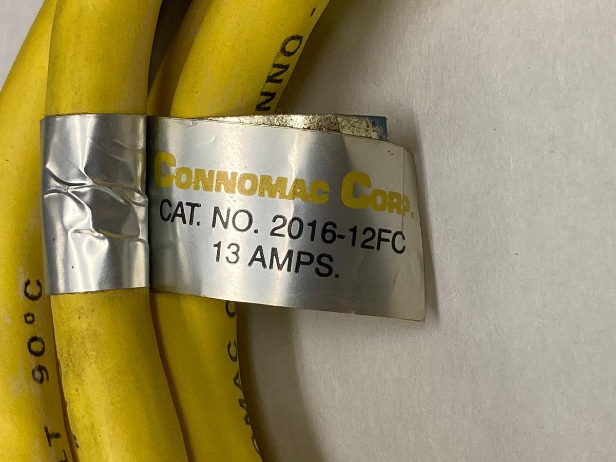 Connomac Corp.,2016-12FC,Cordset 13 Amps