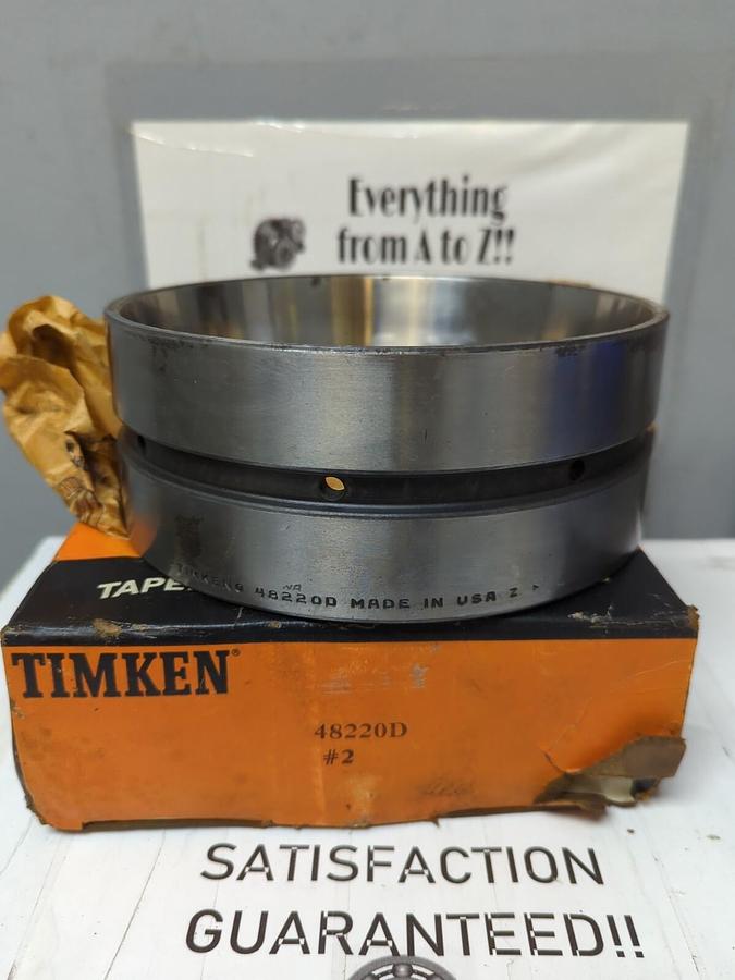 TIMKEN,48220D,ROLLER BEARING DOUBLE CUP NOS