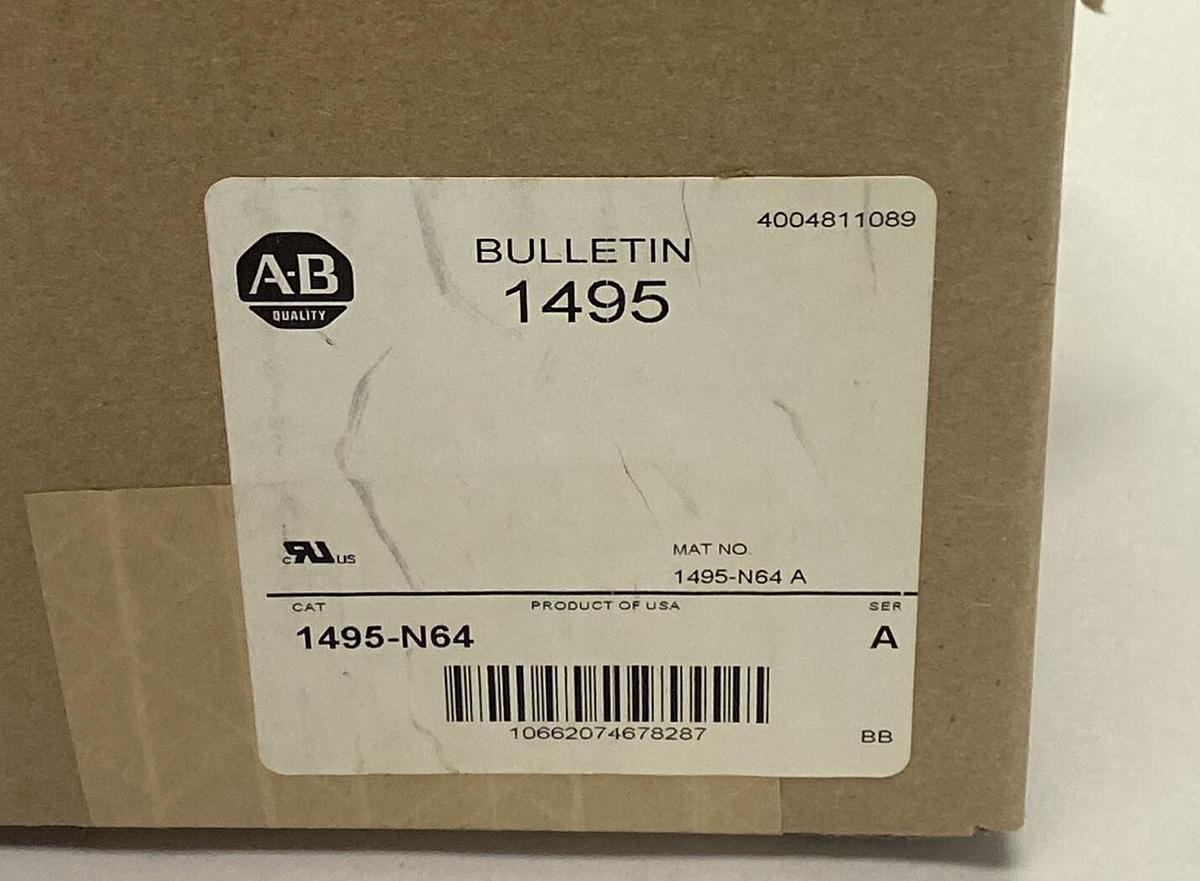 Used ALLEN BRADLEY,1495-N64,SER A PROTECTIVE FUSE COVER NEW