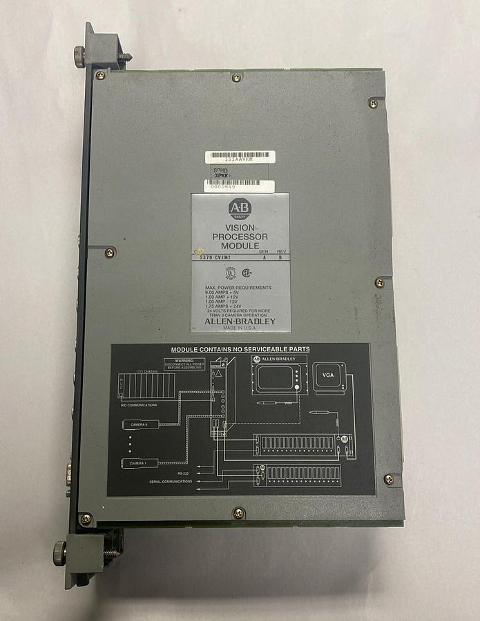 Used ALLEN BRADLEY,5370-CVIM2,VISION PROCESSOR MODULE