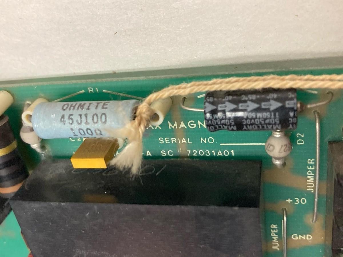 Used Ajax Magnethermic,U-01-0206,Circuit Board