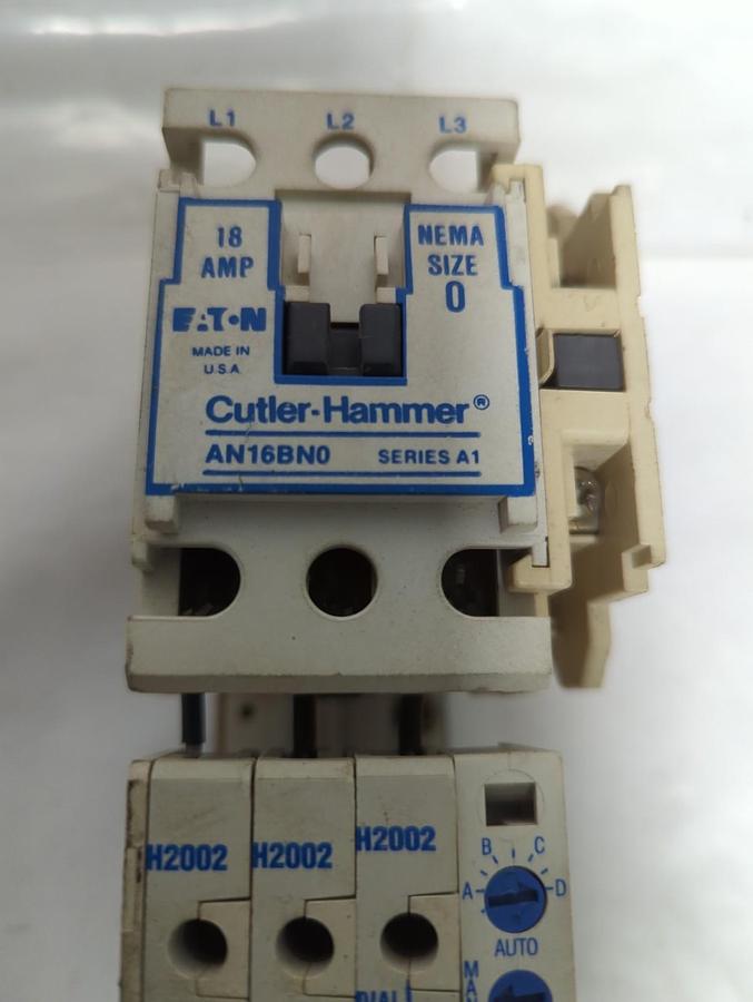 Used CUTLER HAMMER,AN16BN0,SERIES A1 CONTACTOR ASSEMBLY PRE-OWNED