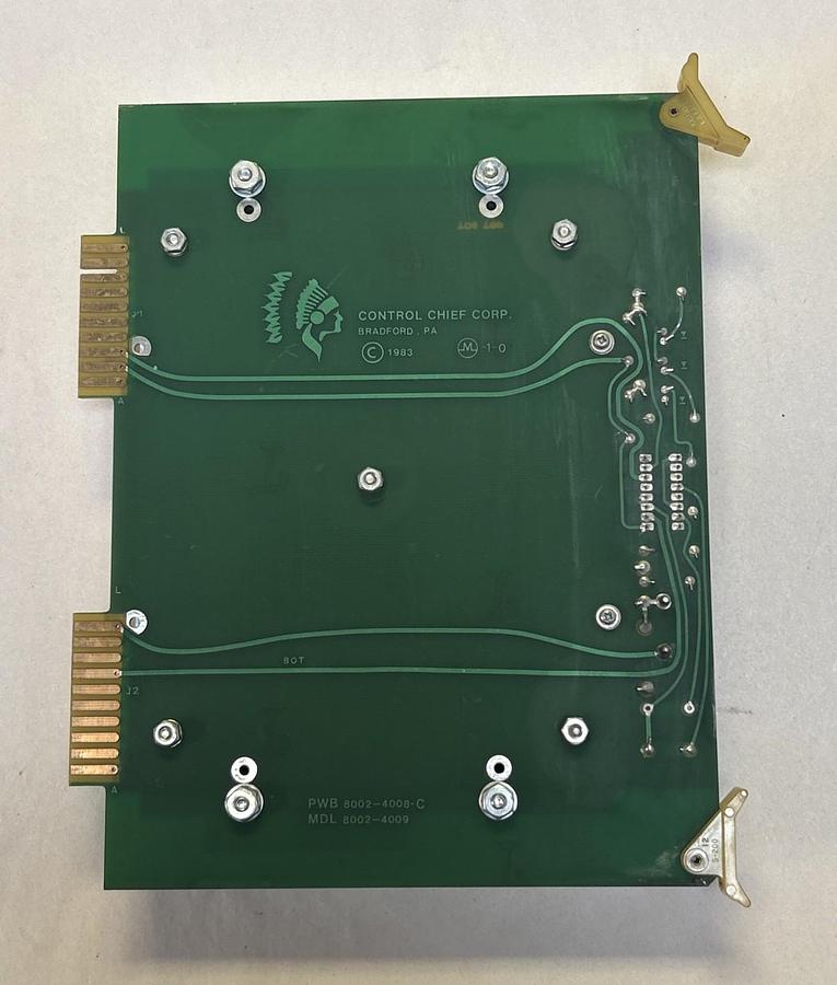 Used CONTROL CHIEF,8002-4008,RECIEVER INPUT MODULE CIRCUIT BOARD