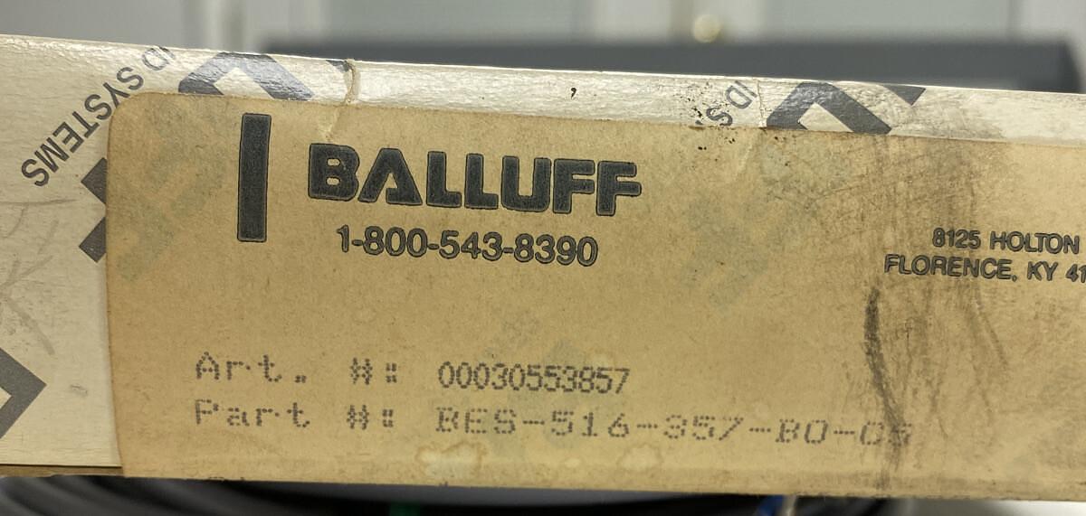 Used Balluff,BES-516-375-B0-C5,Proximity Sensor Lot of 2 NOS