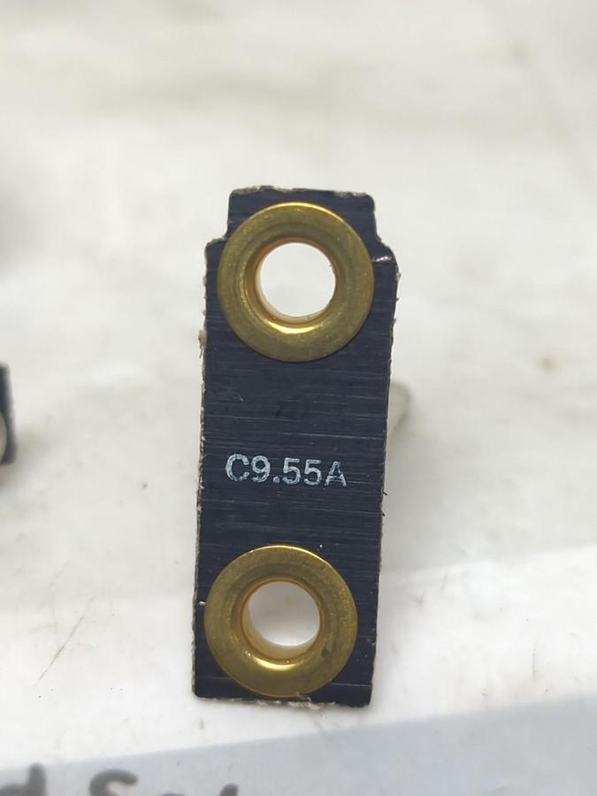 GENERAL ELECTRIC,CR123C9.55A,THERMAL OVERLOAD HEATER ELEMENT LOT OF 4 NOS