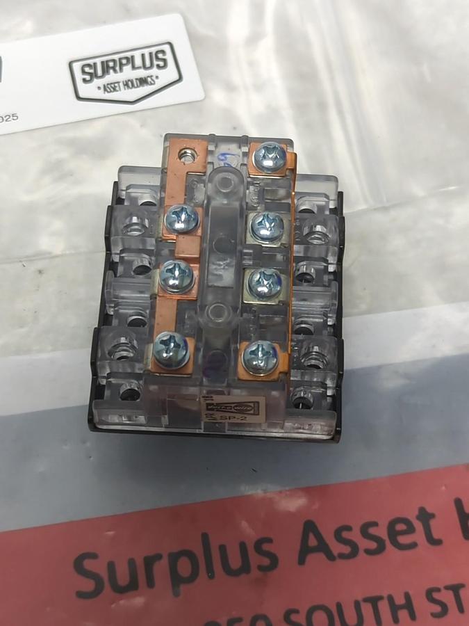 Used DUCT-O-WIRE,SP-2,TWO SPEED SWITCH 4-N.O. MISSING SCREWS PRE-OWNED