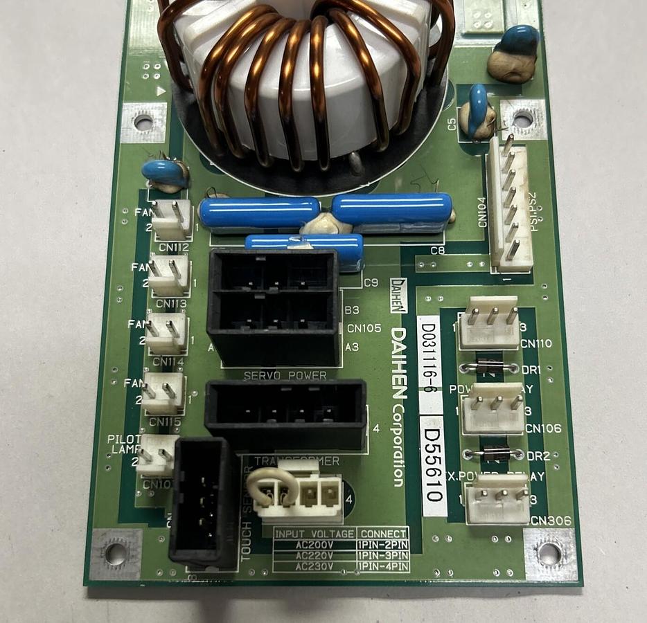 Used DAIHEN,L4800P02,POWER SUPPLY BOARD