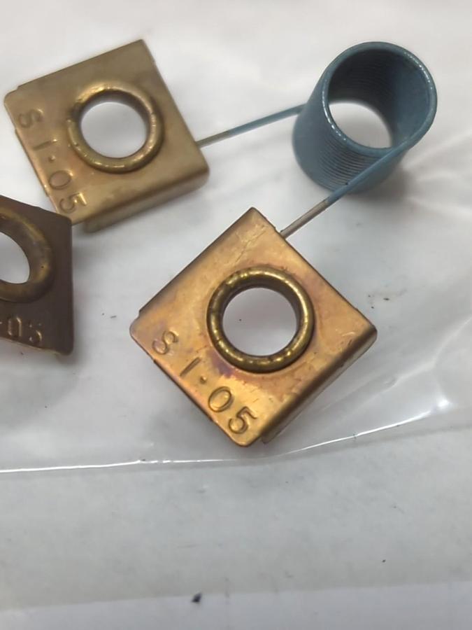 Used JOSLYN CLARK,S1-05,OVERLOAD THERMAL HEATER ELEMENT LOT OF 6 PRE-OWNED