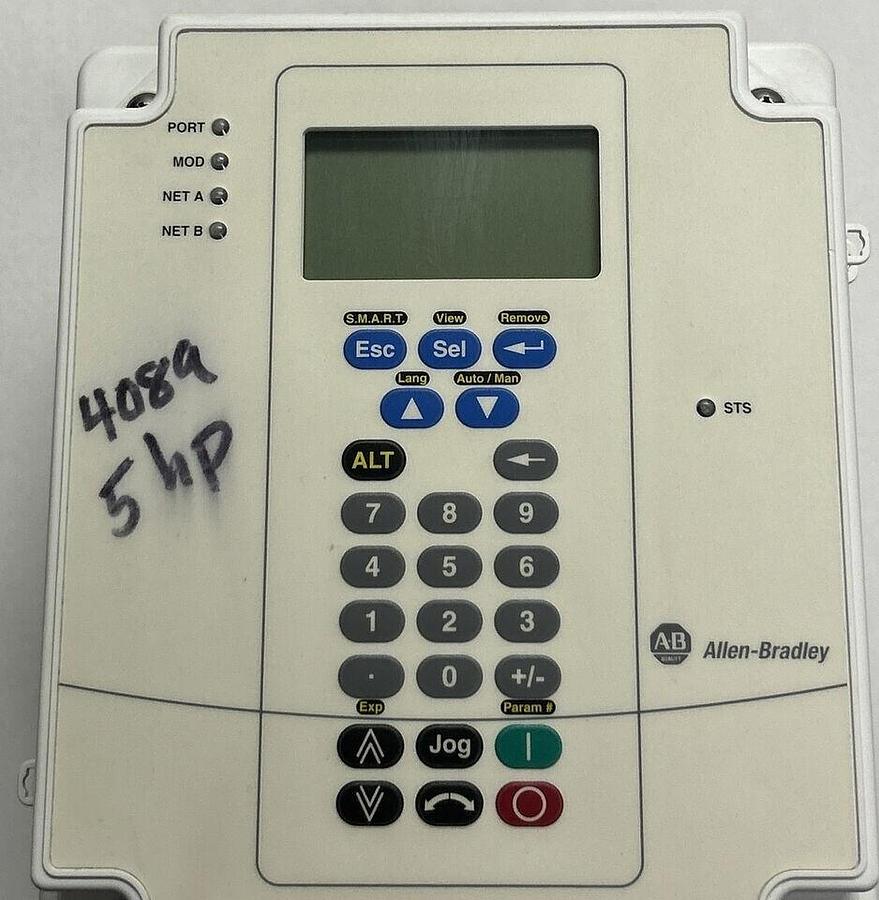 Used ALLEN BRADLEY,20AD8P0C3AYNANNN,VFD POWERFLEX 70 AC DRIVE 5HP 4KW